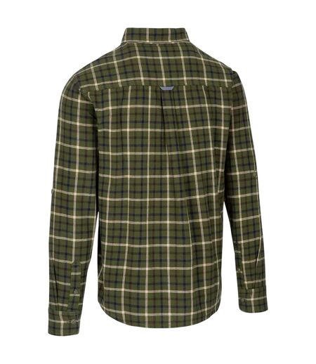 Mens Withnell Casual Button-down Shirt Green Trespass