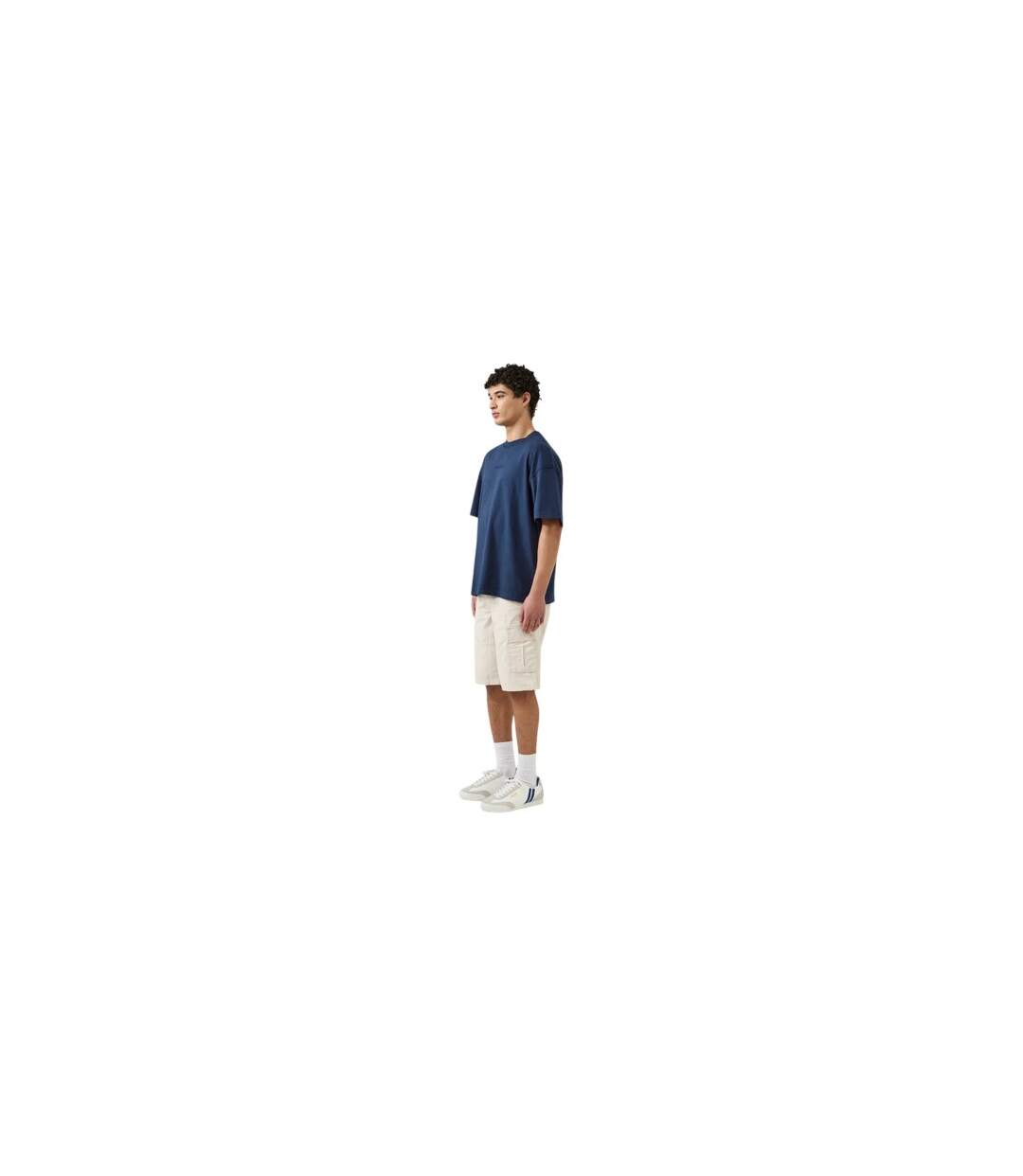 Mens Andrew T-shirt Navy Patrick-1