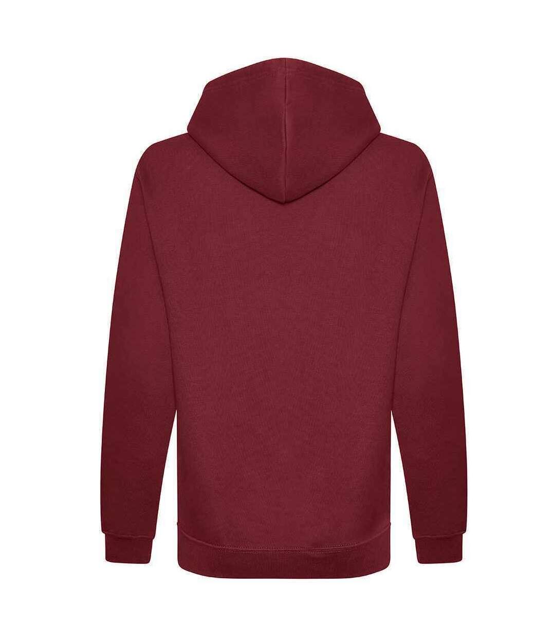 Sweat à capuche homme bordeaux Awdis-2