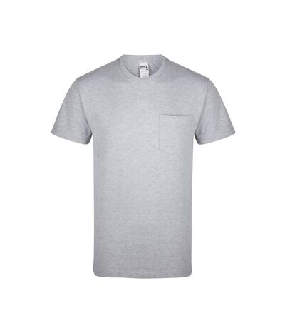 Gildan - T-shirt manches courtes HAMMER - Unisexe (Gris chiné) - UTRW7670