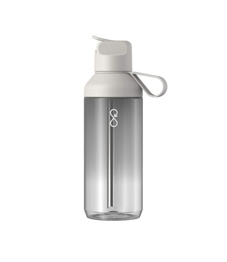Gourde Avec Paille Motif/style Transparent Go Taille Unique Gris Clair Ocean Bottle