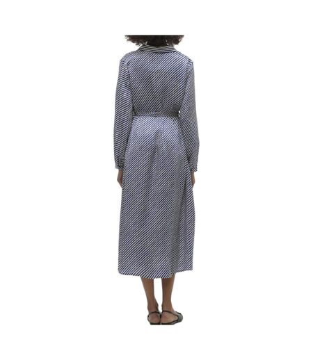 Robe bleu à rayures femme vero moda izel