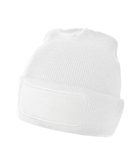 Bonnet Motif/style Uni Printers Blanc Beechfield