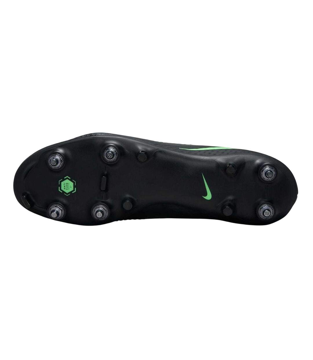 Mens Phantom 6 Low Academy Soft Ground Football Boots Black Green Nike-4