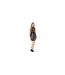 Robe Courte Motif/style Floral Femme Noir Maya Deluxe-1