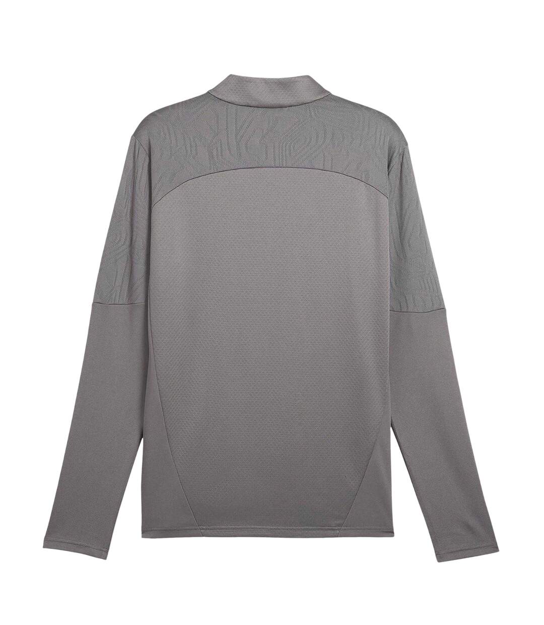 Mens Rc Lens Quarter Zip Training Track Top Grey Puma-2