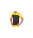 Mens Sentiero Short-sleeved Cycling Jersey Black Yellow Bicycle Line-1