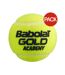 Balles De Tennis Gold Academy Taille Unique Jaune Babolat-1