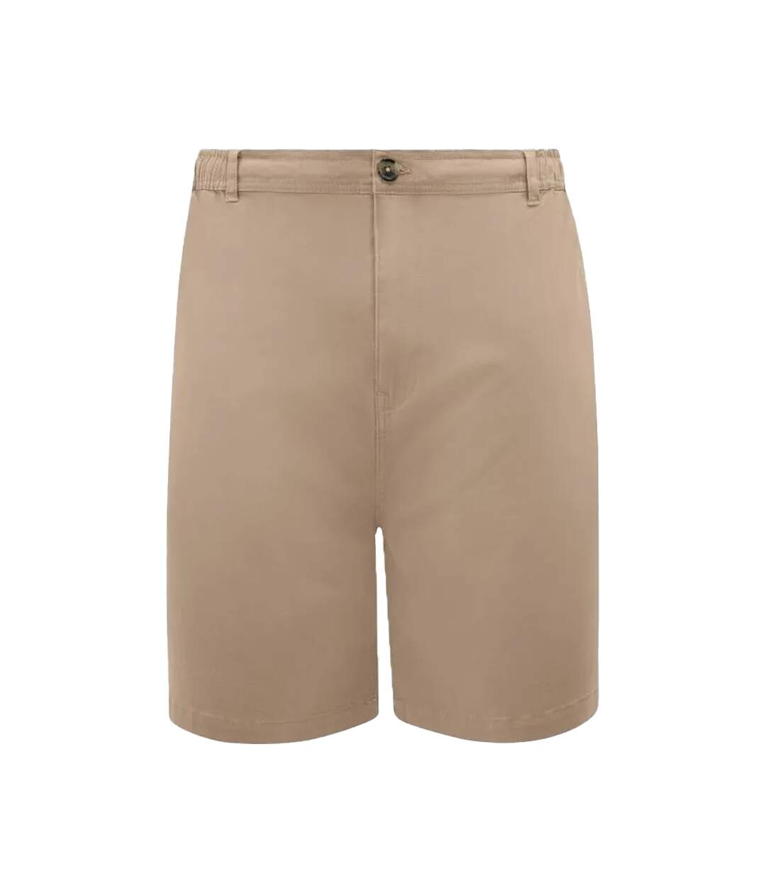 Mens Spencer D555 Stretch Elasticated Waist Kingsize Shorts Stone Duke-2