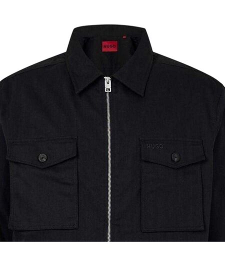 Veste-chemise Homme Noir Hugo