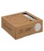 Lot de 6 Assiettes Creuse Lignes 20cm Blanc-3