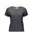 T-shirt gris femme vero moda brook-1