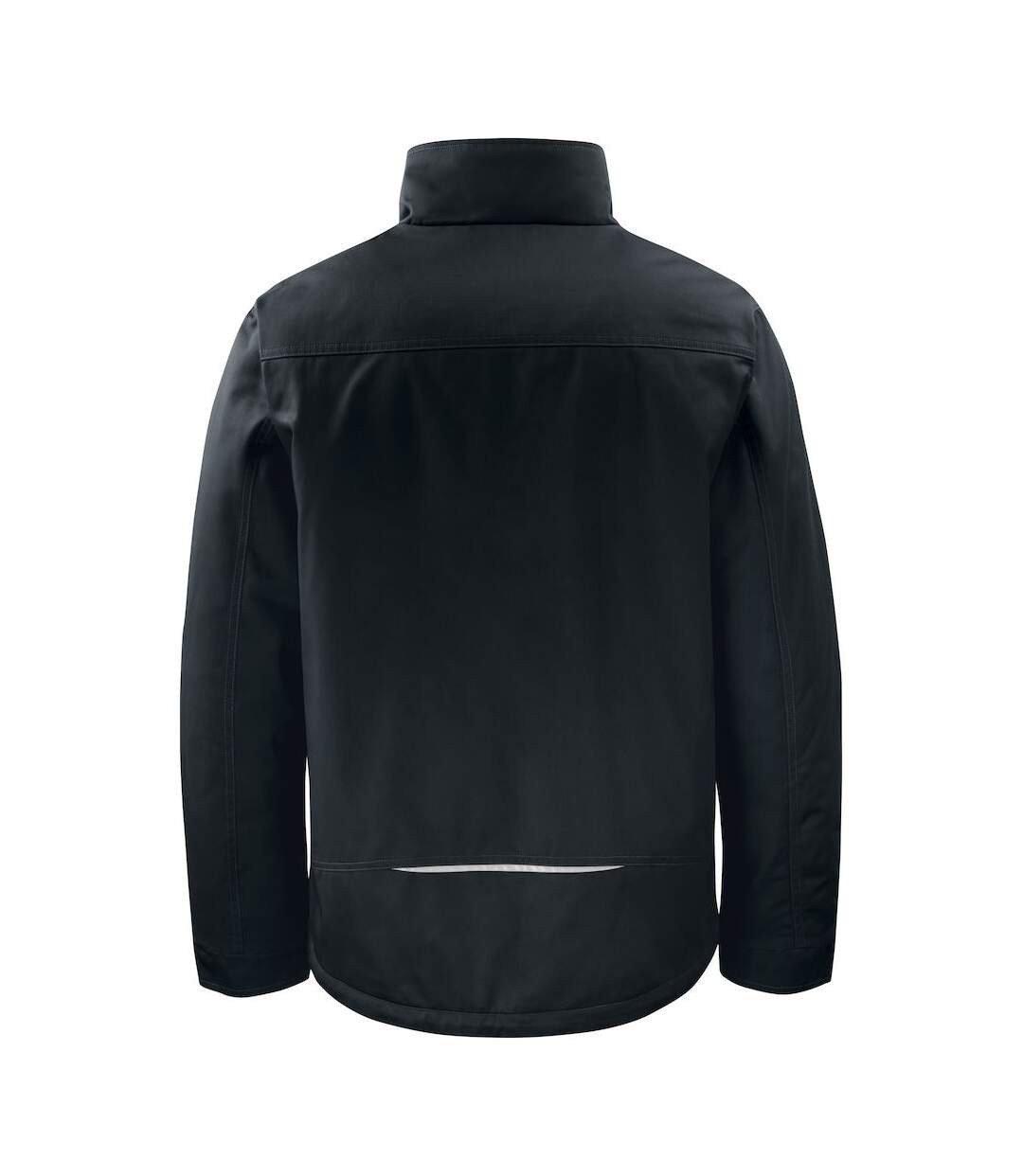 Mens contrast padded service jacket black Projob-2