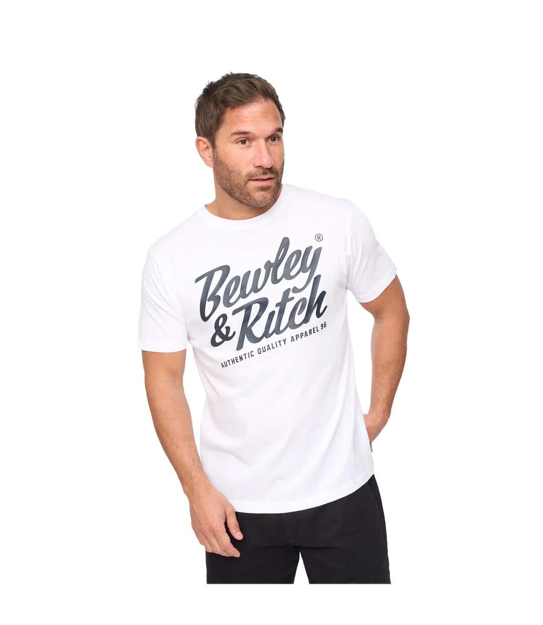 T-shirt Décontracté Harlings Homme Blanc Bewley & Ritch-4