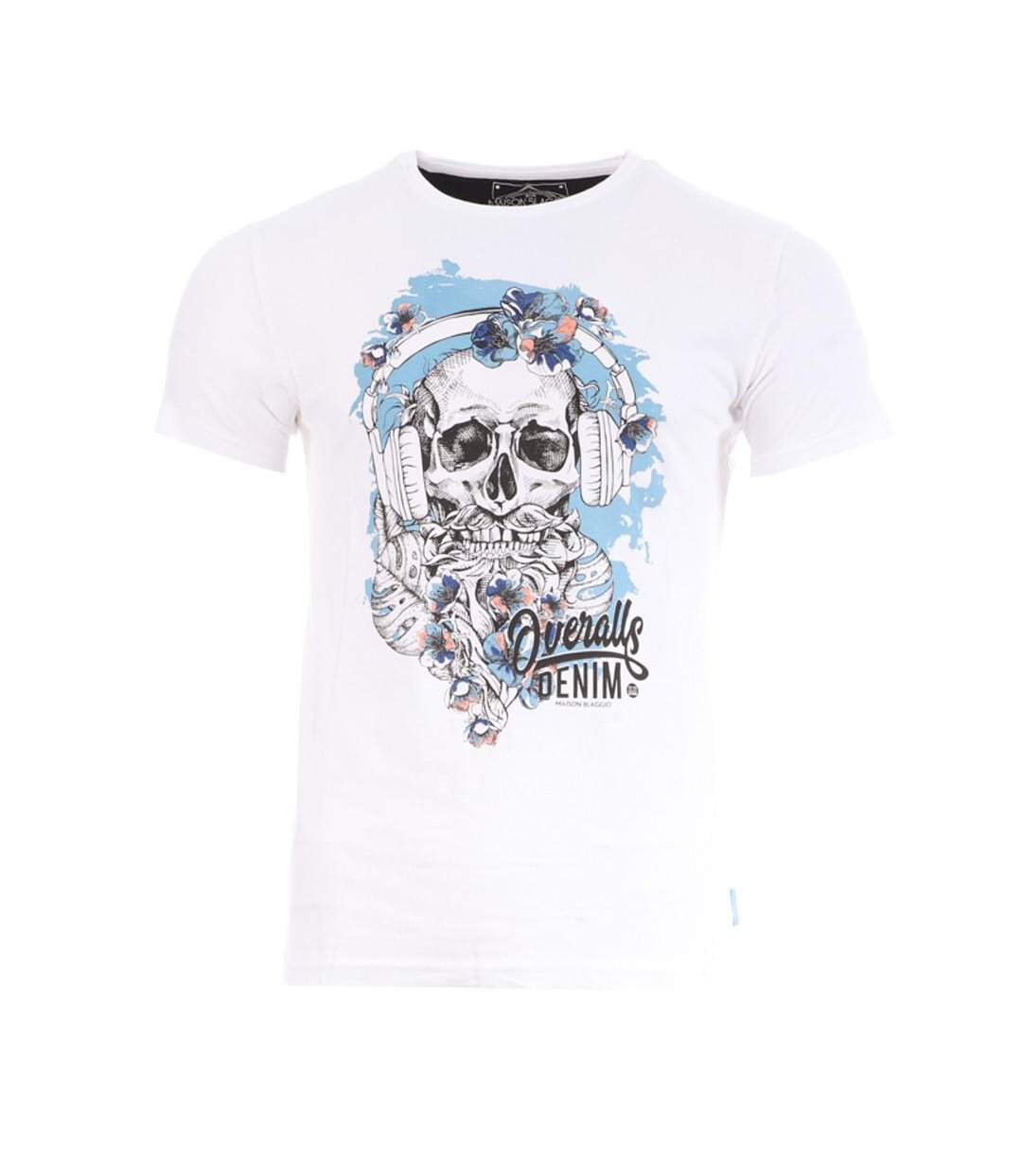 T-shirt Blanc Homme La Maison Blaggio Milda - L-1