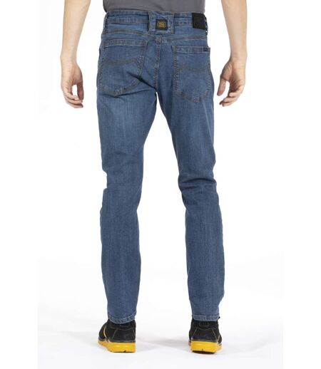 Jeans de travail coupe droite ajustée stone brossé stretch WORK3 'Rica Lewis'