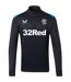Mens Rangers Fc Quarter Zip Tailored Training Fleece Top Peacoat Navy Castore-1