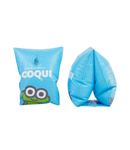 Childrens/kids Logo Swimming Armbands One Size Blue Coqui