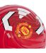 Ballon De Foot Motif/style Manchester United Fc Taille 1 Rouge Jaune Blanc Adidas-3