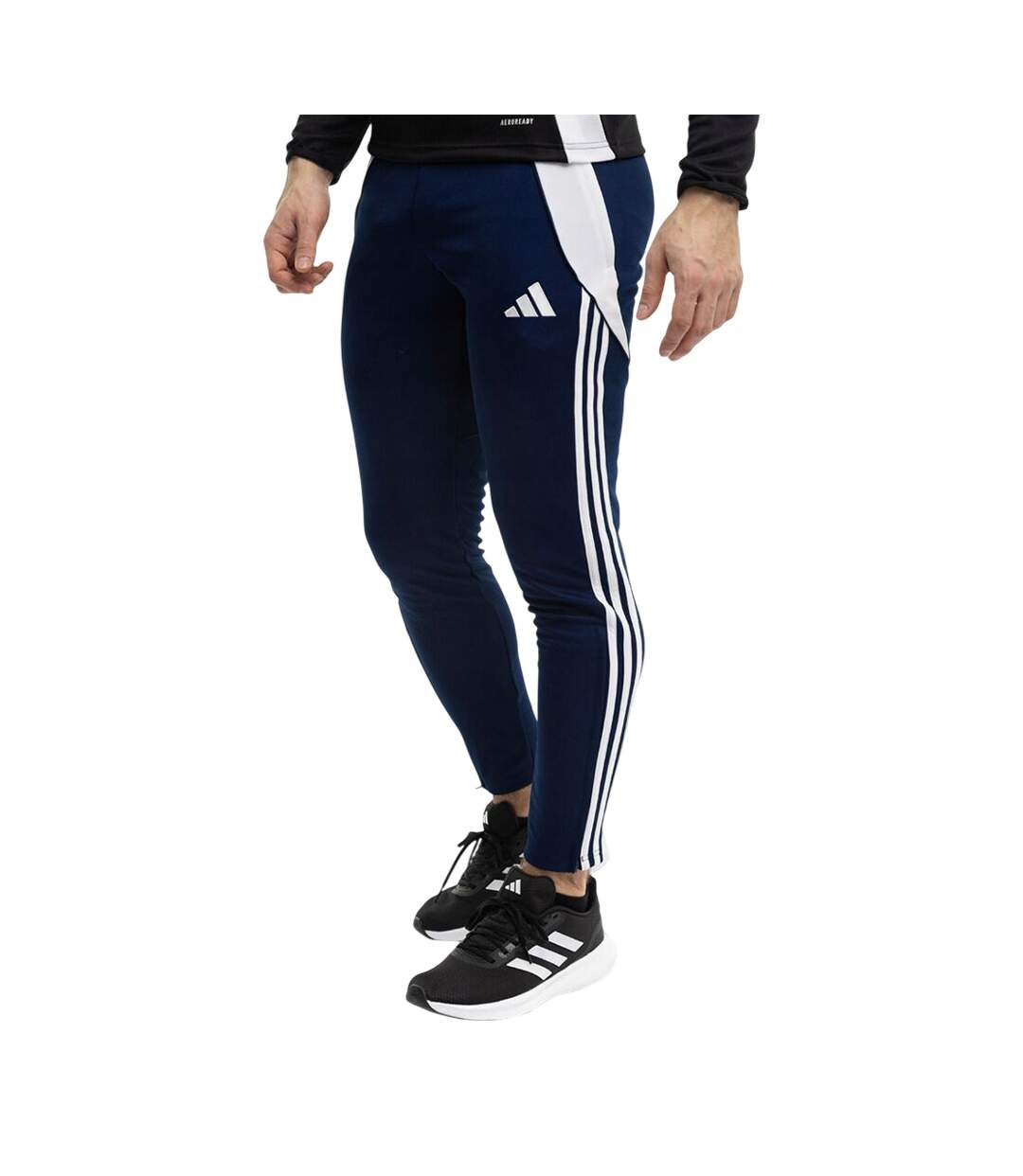 Pantalon Motif/style Logo Tiro Homme Bleu Marine Adidas-1