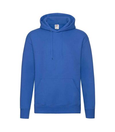 Mens premium hoodie royal blue Fruit of the Loom