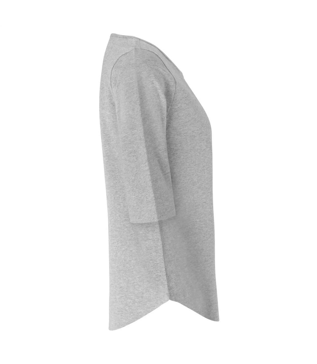 T-shirt Femme Gris Neutral-3