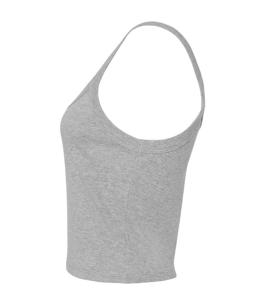Débardeur Femme Gris Clair Chiné Bella + Canvas-3