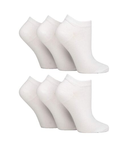Lot de 6 paires de chaussettes en coton pour femme