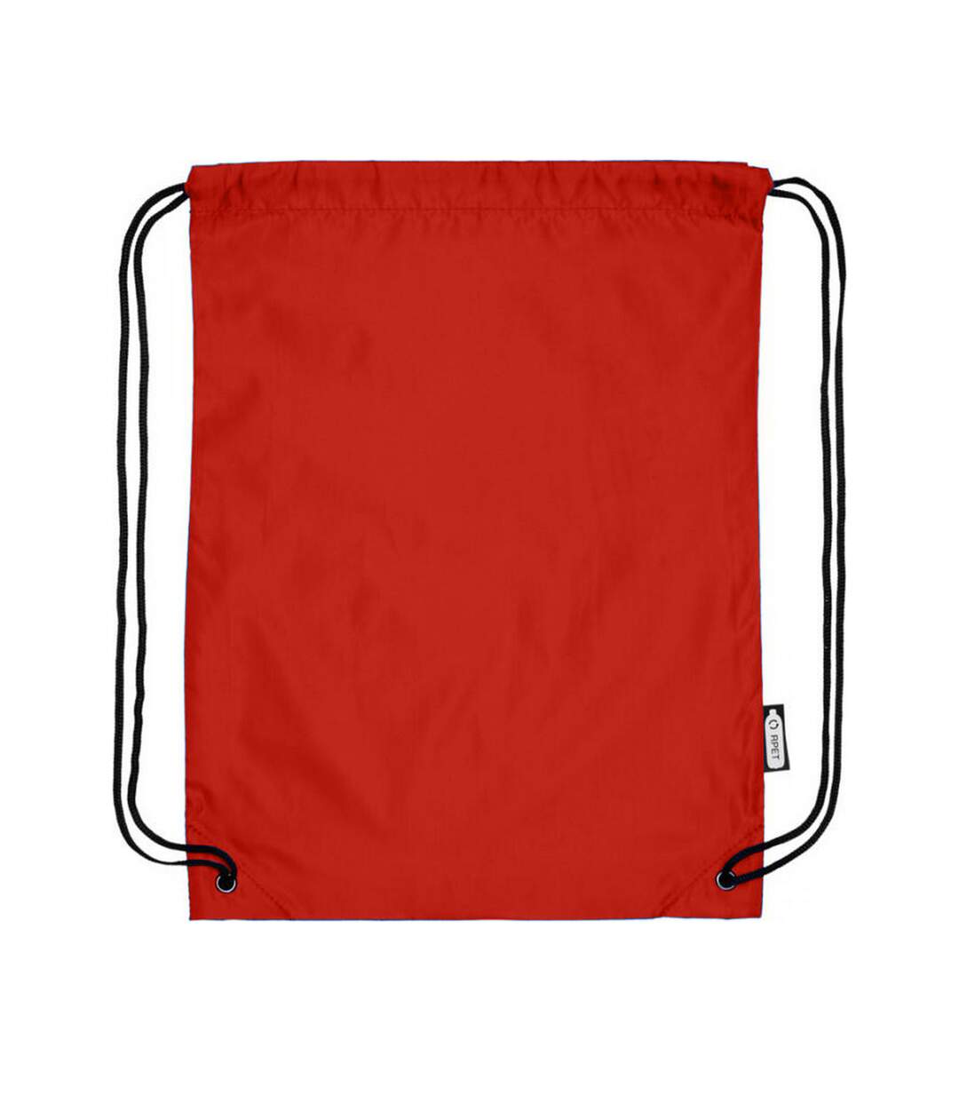 Oriole Recycled Drawstring Backpack One Size Red Bullet-2