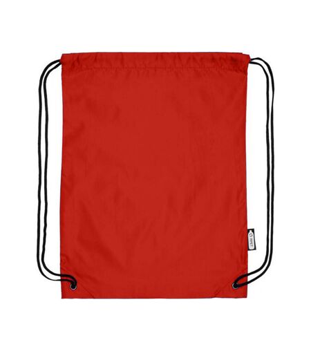Oriole Recycled Drawstring Backpack One Size Red Bullet