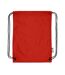 Oriole Recycled Drawstring Backpack One Size Red Bullet-2