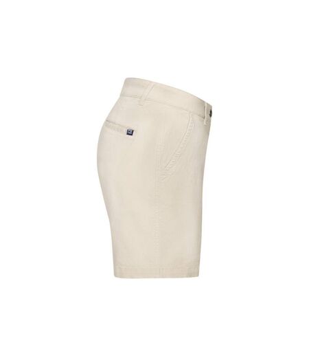 Womens/ladies Edgemont Shorts Beige Cutter & Buck