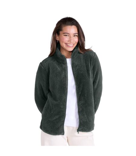 Veste Femme Vert Foncé Animal