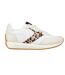 Baskets Slaz Lyon Classic Femme Blanc Beige Noir Slazenger-1