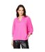 Womens/ladies overhead shirt pink Dorothy Perkins