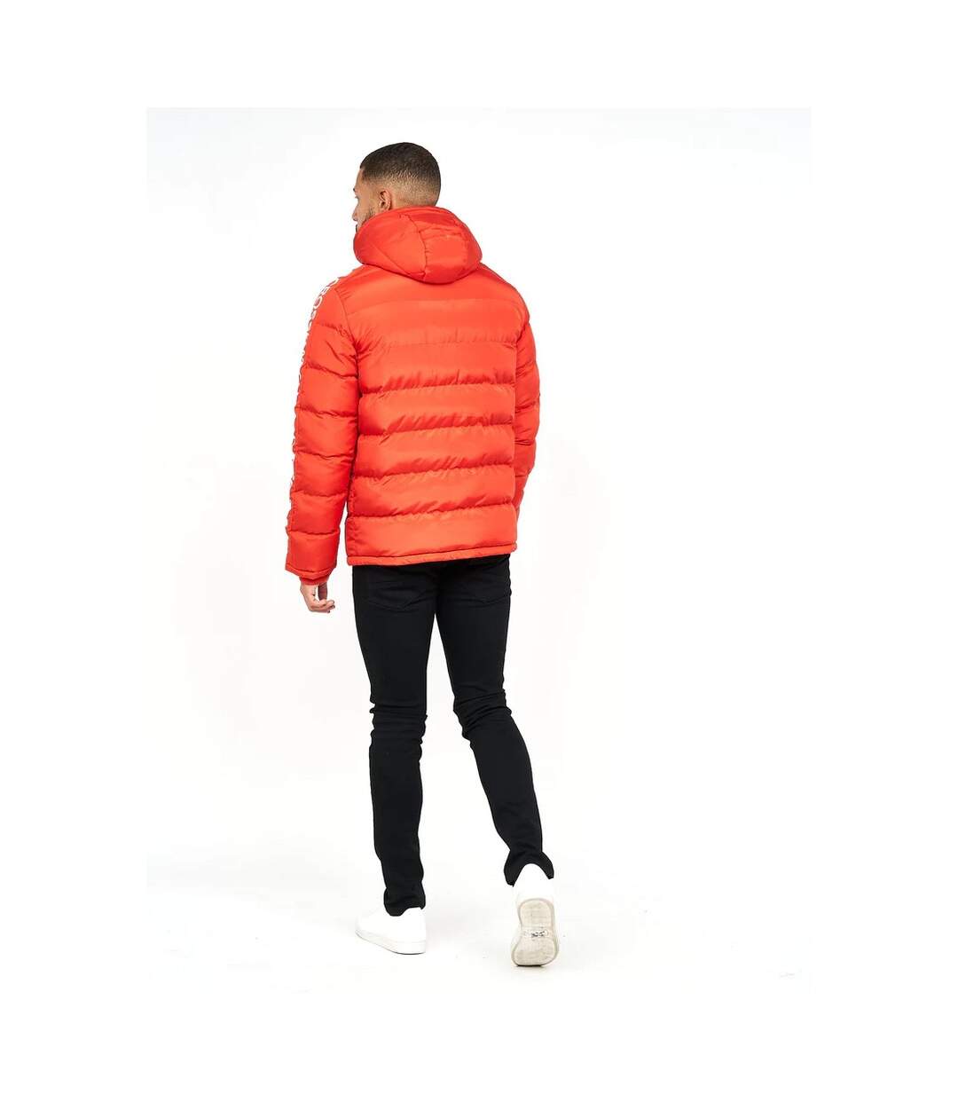 Crosshatch Mens Farnworth Padded Jacket (Red)