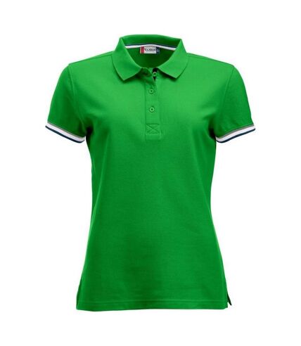 Clique Womens/Ladies Newton Polo Shirt (Apple Green) - UTUB334
