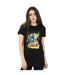 Disney - T-shirt BIG HERO FRED ANIME POSTER - Femme (Noir) - UTBI16932-2