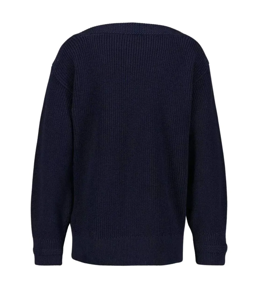 Sweat Motif/style Côtelé Femme Bleu Marine Tommy Hilfiger-2