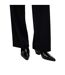Womens/ladies Berlin Plain Relaxed Fit Trousers Black Vero Moda-4