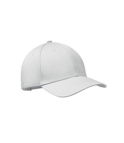 Bahamas Cotton 6 Panel Baseball Cap White MidOcean