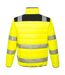 Portwest Mens PW3 Hi-Vis Padded Jacket (Yellow/Black) - UTPW1247