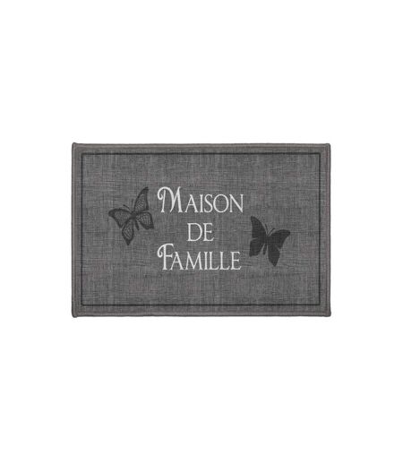 Tapis Rectangle Familia 40x60cm Gris
