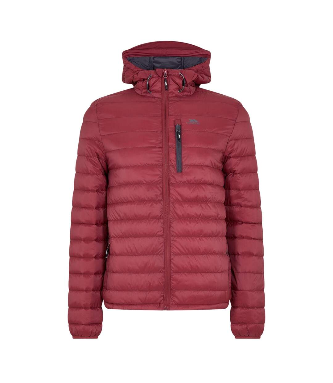 Doudoune Digby Homme Bordeaux Gris Trespass-1