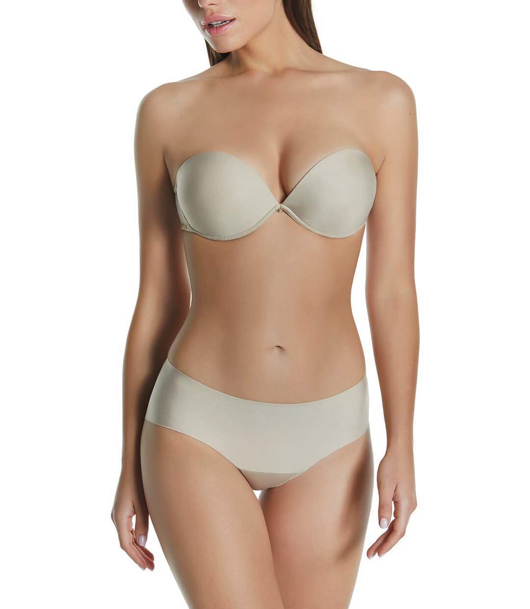 Soutien-gorge bandeau double push-up armature unique Etna Selmark-2