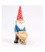 Gnome de jardin 20 cm Brouette
