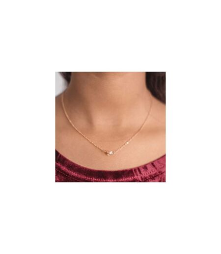 White Single Crystal Citrine Quartz Stone Pendant Dainty Necklace