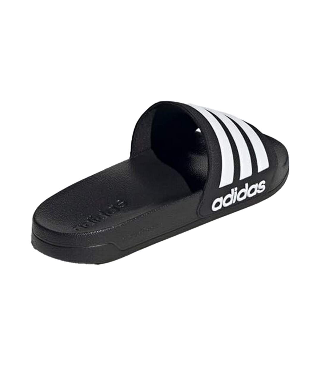 Unisex Adult Adilette Shower Sliders Black White Adidas-3