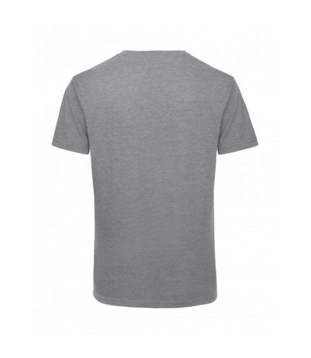 T-shirt Homme Gris Clair Chiné Chiné B&C