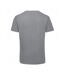 T-shirt Homme Gris Clair Chiné Chiné B&C-2